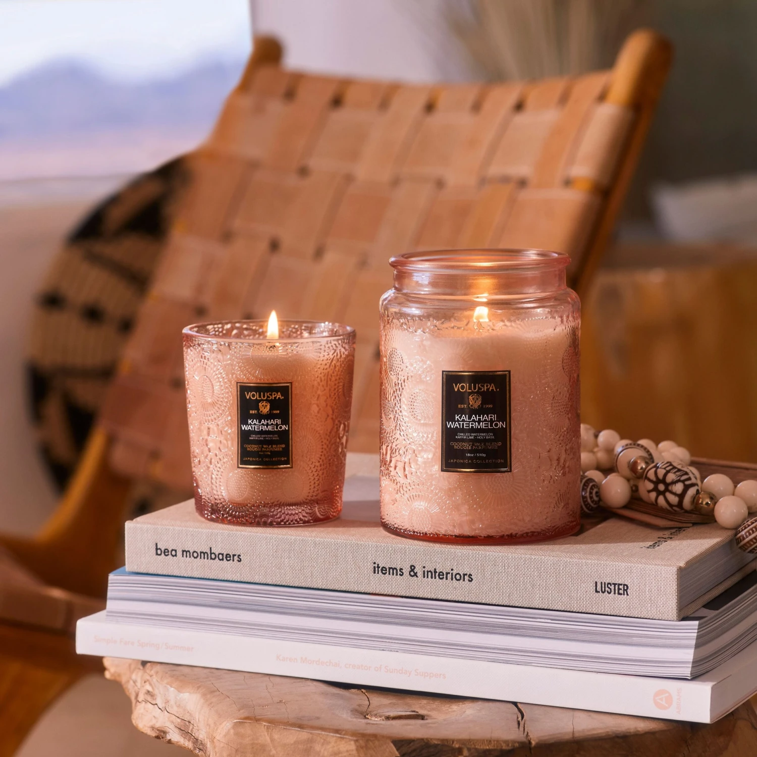 Voluspa Kalahari Watermelon - Classic Candle 5 Voluspa Kalahari Watermelon - Classic Candle - Image 3