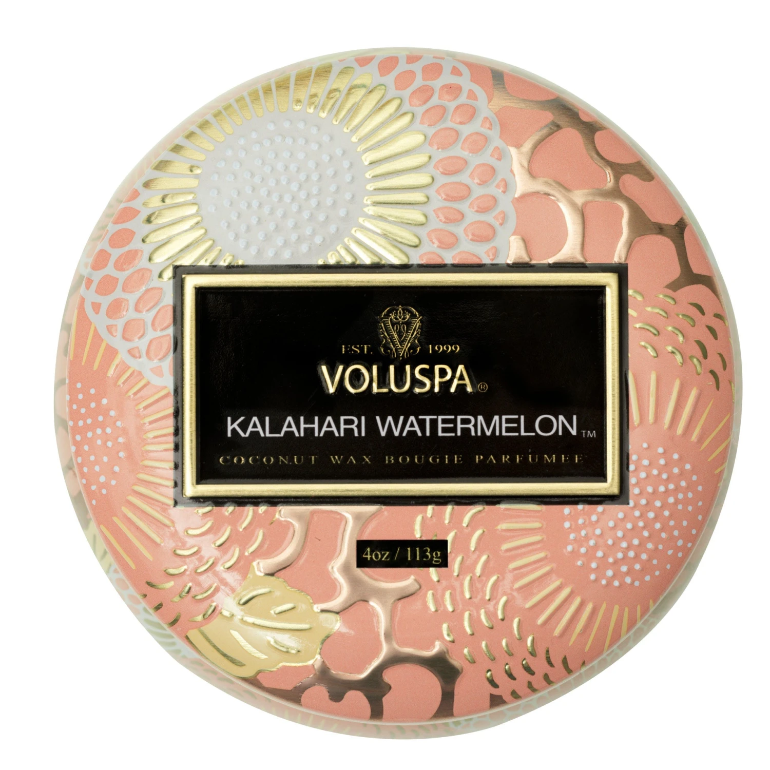 Voluspa Kalahari Watermelon - Mini Tin Candle 8 Voluspa Kalahari Watermelon - Mini Tin Candle - Image 6