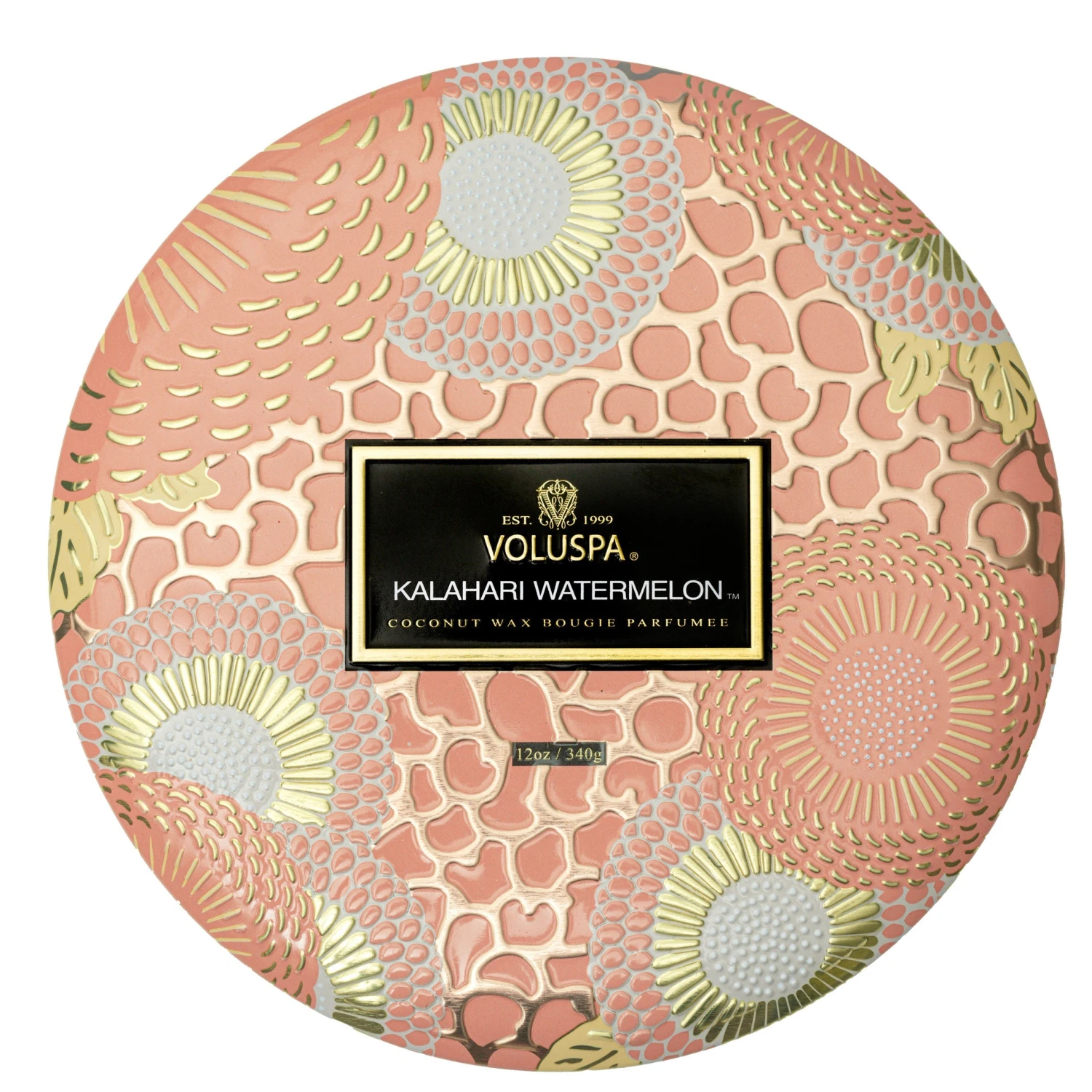 Voluspa Kalahari Watermelon - 3 Wick Tin Candle 3 Voluspa Kalahari Watermelon - 3 Wick Tin Candle