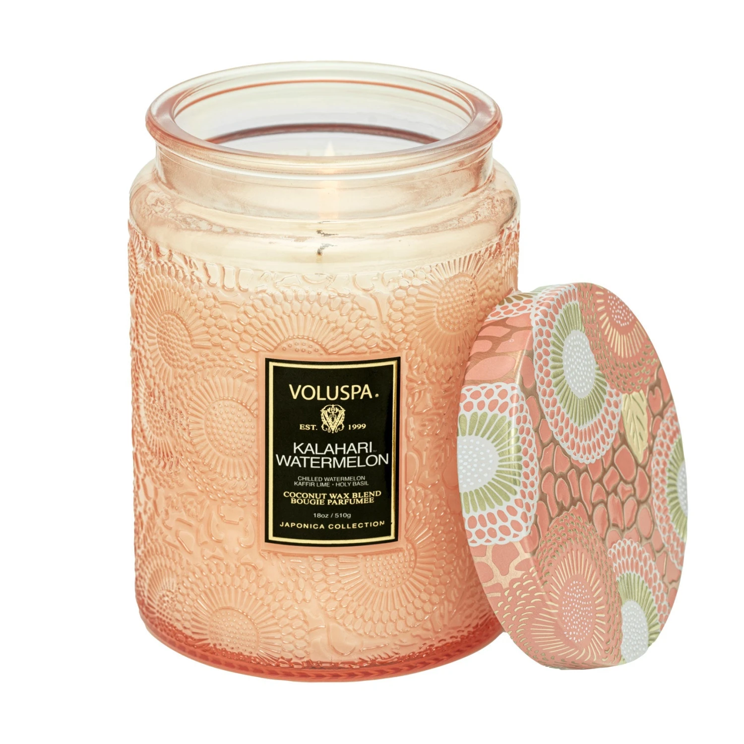Voluspa Kalahari Watermelon - Large Jar Candle 3 Voluspa Kalahari Watermelon - Large Jar Candle
