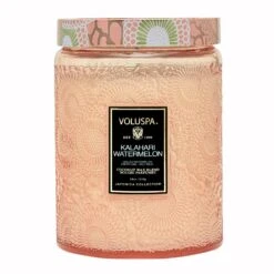 Voluspa Kalahari Watermelon - Large Jar Candle 16 Voluspa Kalahari Watermelon - Large Jar Candle -Voluspa SP22 PRopt 72327 2 WEB