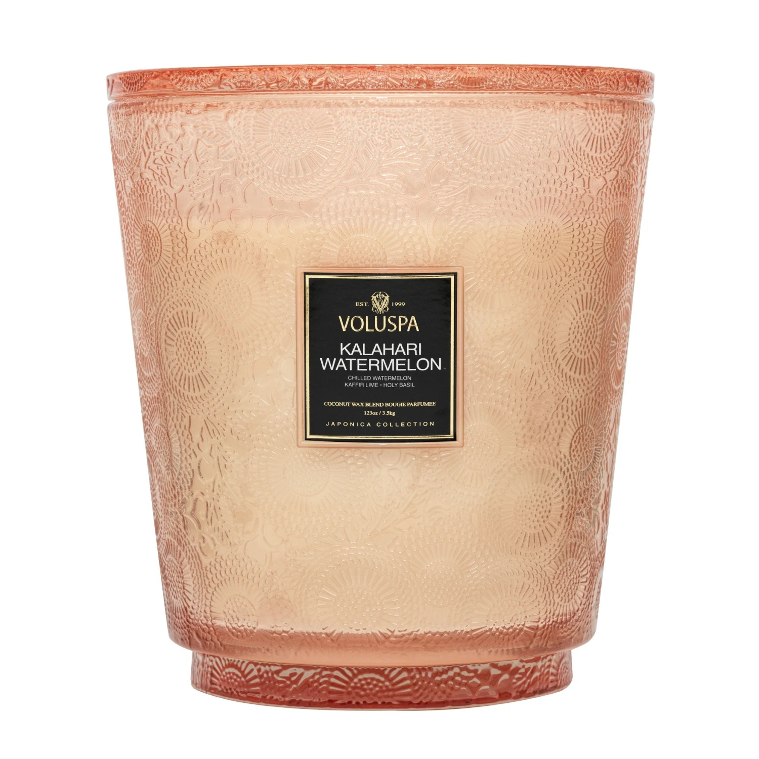 Voluspa Kalahari Watermelon - 5 Wick Hearth Candle 3 Voluspa Kalahari Watermelon - 5 Wick Hearth Candle