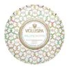 Voluspa Wildflowers - 3 Wick Tin Candle -Voluspa SP22 PRopt 8128 2 WEB