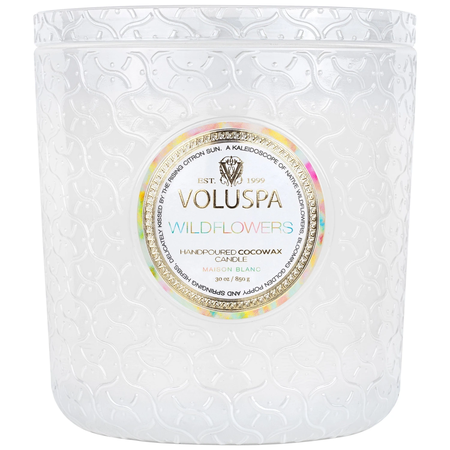 Voluspa Wildflowers - Luxe Candle 3 Voluspa Wildflowers - Luxe Candle