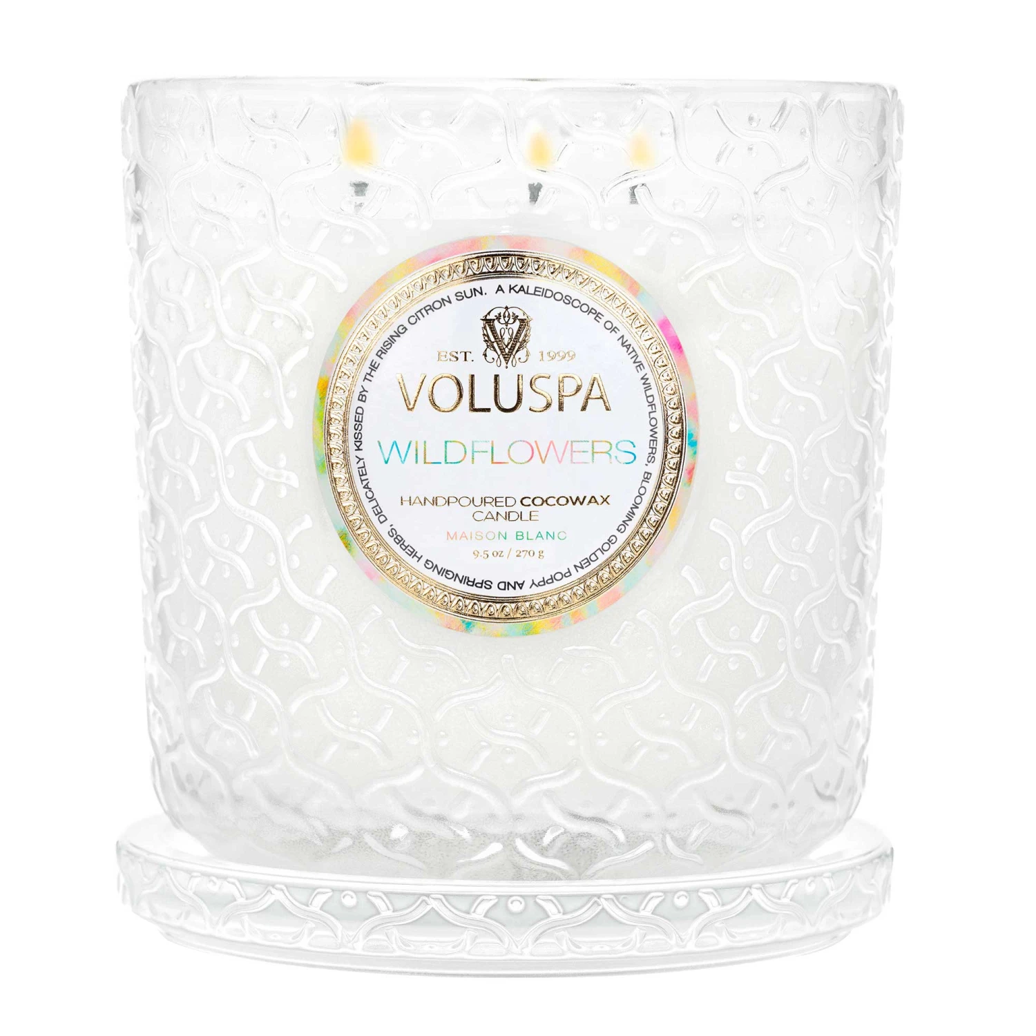 Voluspa Wildflowers - Luxe Candle 7 Voluspa Wildflowers - Luxe Candle - Image 5