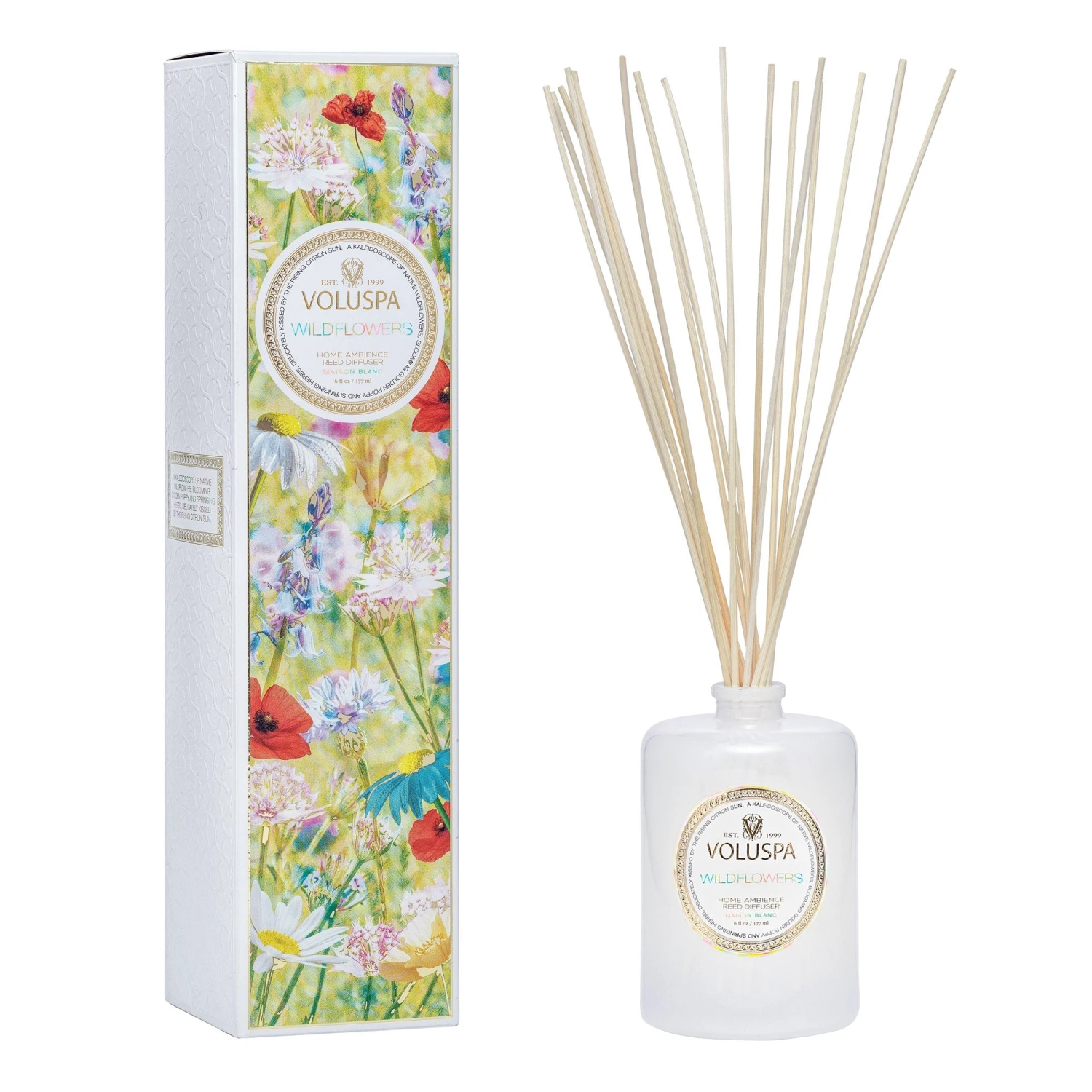 Voluspa Wildflowers - Reed Diffuser 7 Voluspa Wildflowers - Reed Diffuser - Image 5