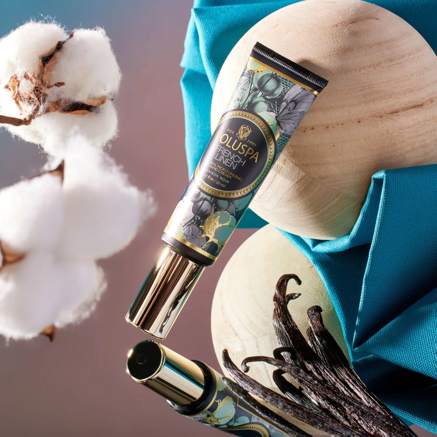 Voluspa French Linen - Hand Cream 4 Voluspa French Linen - Hand Cream - Image 2