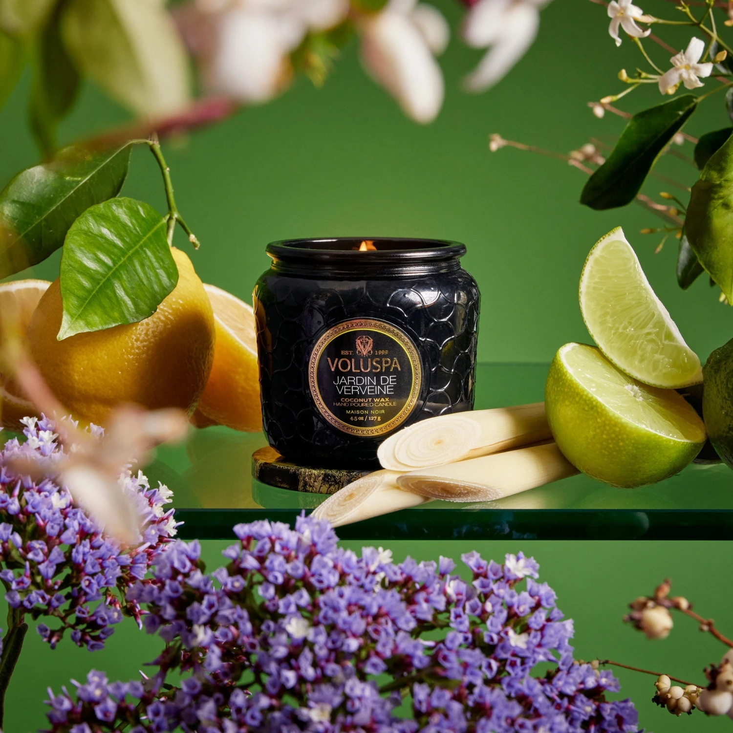 Voluspa Jardin De Verveine - Petite Jar Candle 5 Voluspa Jardin De Verveine - Petite Jar Candle - Image 3