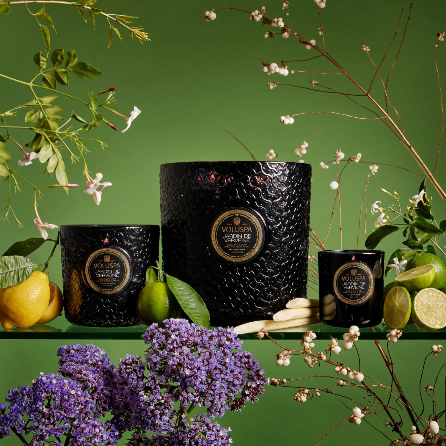 Voluspa Jardin De Verveine - 5 Wick Hearth Candle 5 Voluspa Jardin De Verveine - 5 Wick Hearth Candle - Image 3