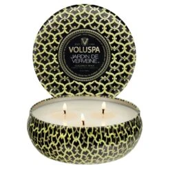 Voluspa Jardin De Verveine - 3 Wick Tin Candle 10 Voluspa Jardin De Verveine - 3 Wick Tin Candle -Voluspa SS23 PRopt 8228 1 WEB V2