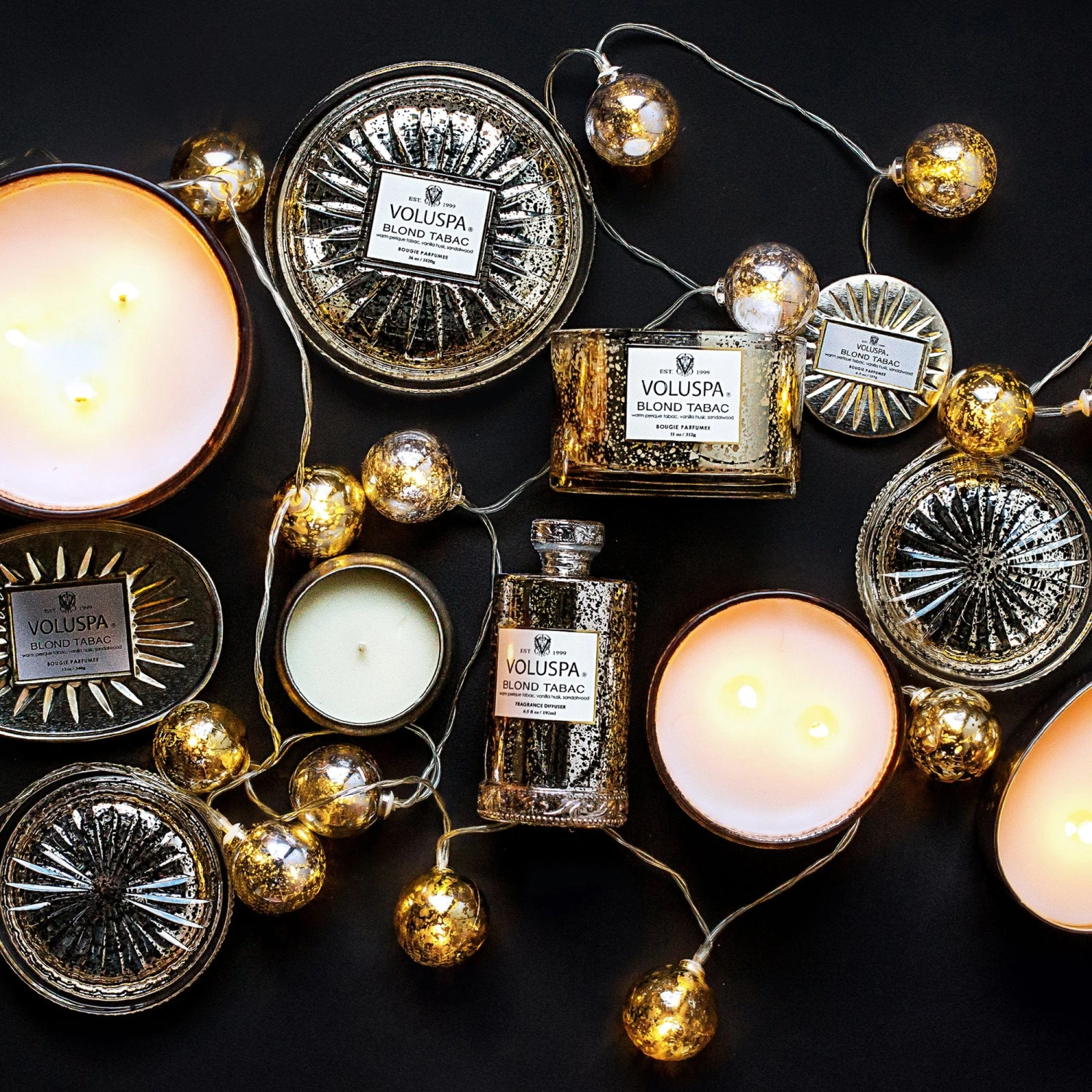 Voluspa Blond Tabac - 3 Wick Grande Maison Candle 6 Voluspa Blond Tabac - 3 Wick Grande Maison Candle - Image 4