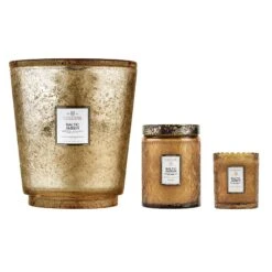 Voluspa -Voluspa hearth 5 wick glass candle baltic amber 2 c6de