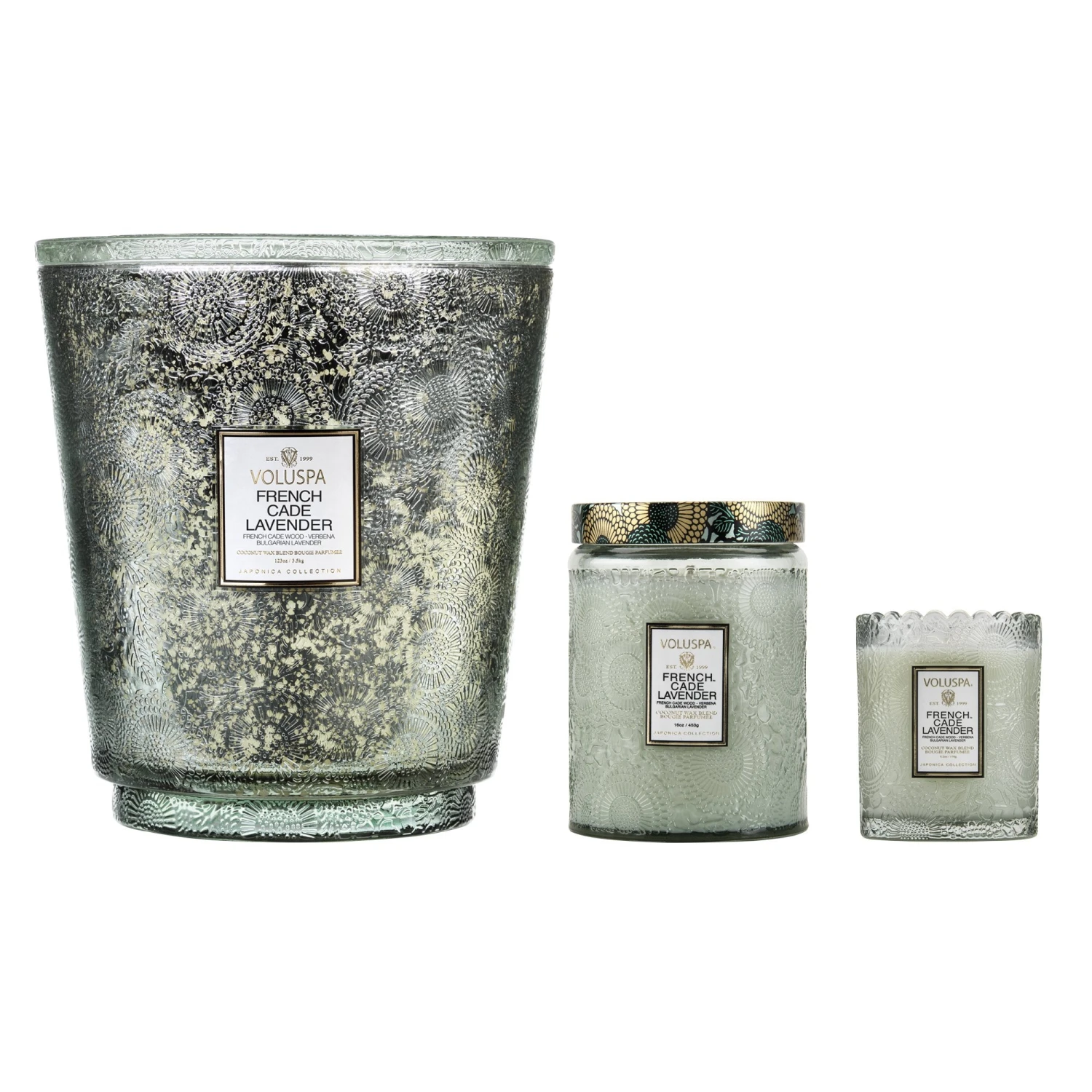 Voluspa French Cade Lavender - 5 Wick Hearth Candle 4 Voluspa French Cade Lavender - 5 Wick Hearth Candle - Image 2