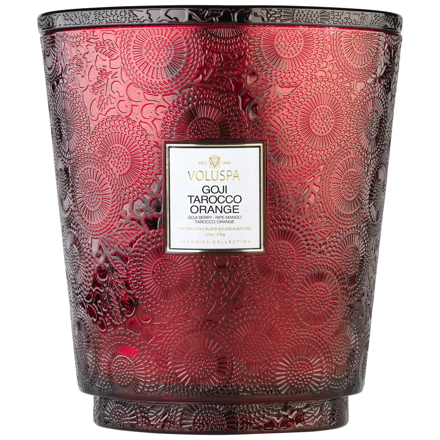 Voluspa Goji Tarocco Orange - 5 Wick Hearth Candle 3 Voluspa Goji Tarocco Orange - 5 Wick Hearth Candle