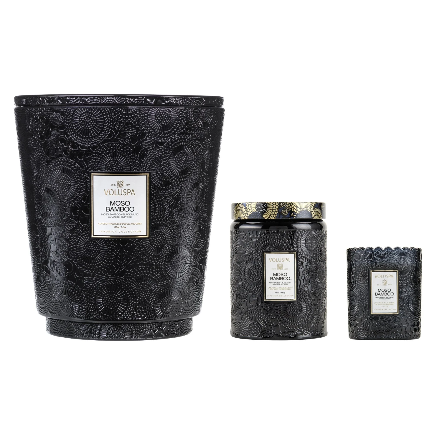 Voluspa Moso Bamboo - 5 Wick Hearth Candle 4 Voluspa Moso Bamboo - 5 Wick Hearth Candle - Image 2