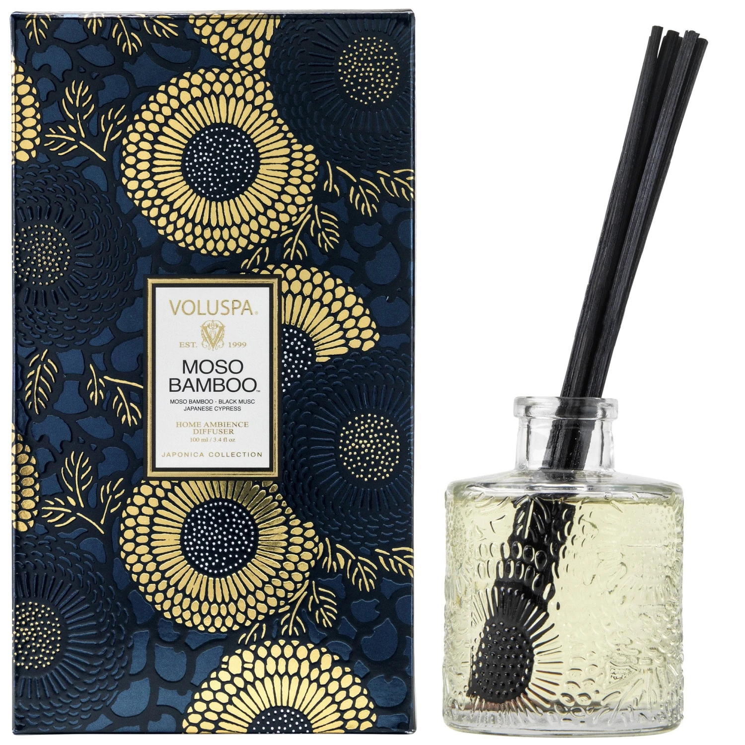 Voluspa Moso Bamboo - Reed Diffuser 3 Voluspa Moso Bamboo - Reed Diffuser