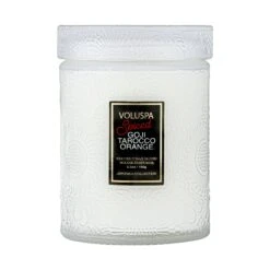 Voluspa Spiced Goji Tarocco Orange - Small Jar Candle