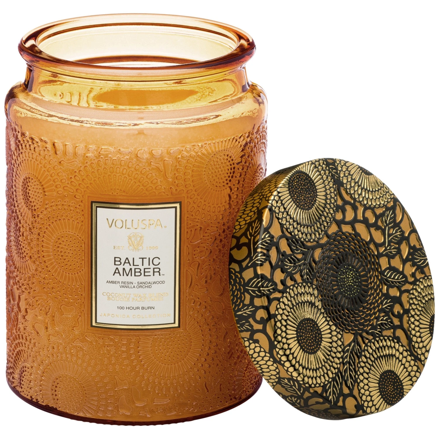 Voluspa Baltic Amber - Large Jar Candle 4 Voluspa Baltic Amber - Large Jar Candle - Image 2