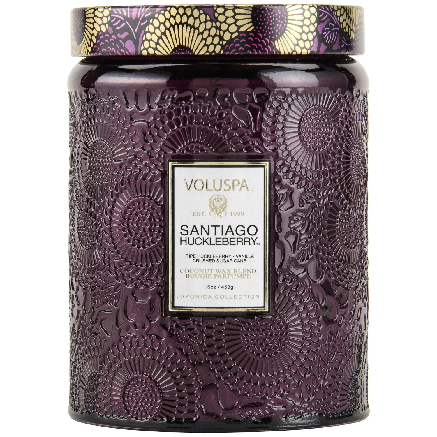 Voluspa Santiago Huckleberry - Large Jar Candle 3 Voluspa Santiago Huckleberry - Large Jar Candle