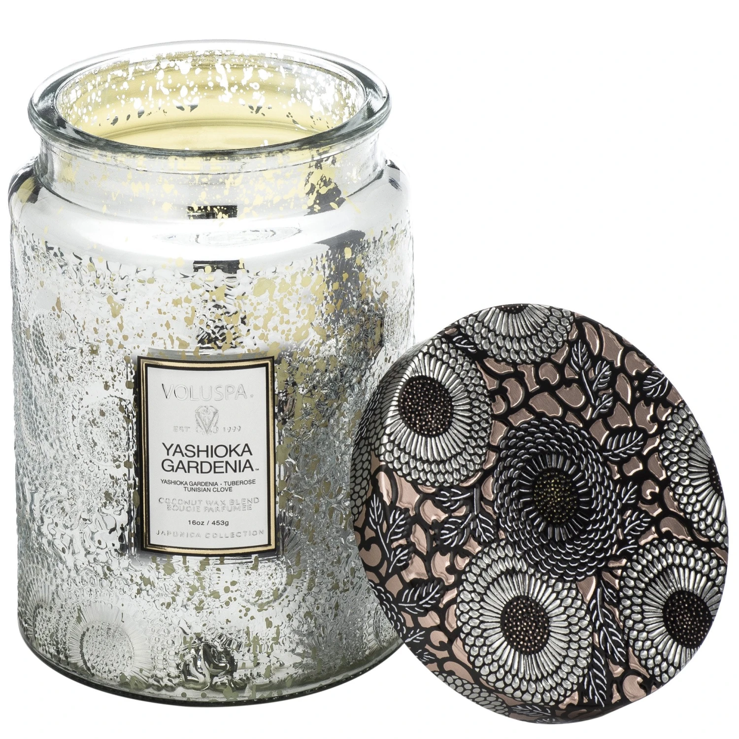 Voluspa Yashioka Gardenia - Large Jar Candle 4 Voluspa Yashioka Gardenia - Large Jar Candle - Image 2
