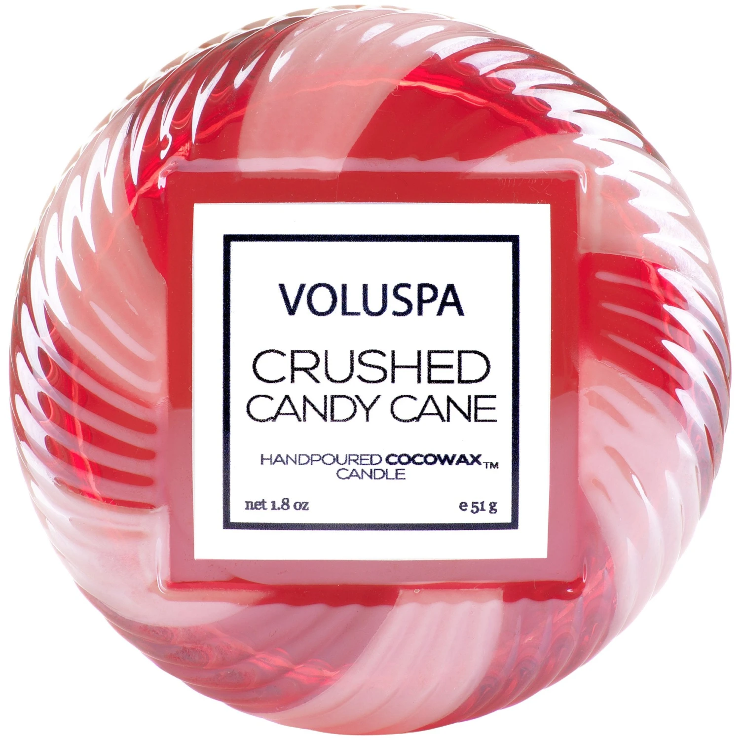 Voluspa Crushed Candy Cane - Limited Edition Macaron Candle 3 Voluspa Crushed Candy Cane - Limited Edition Macaron Candle