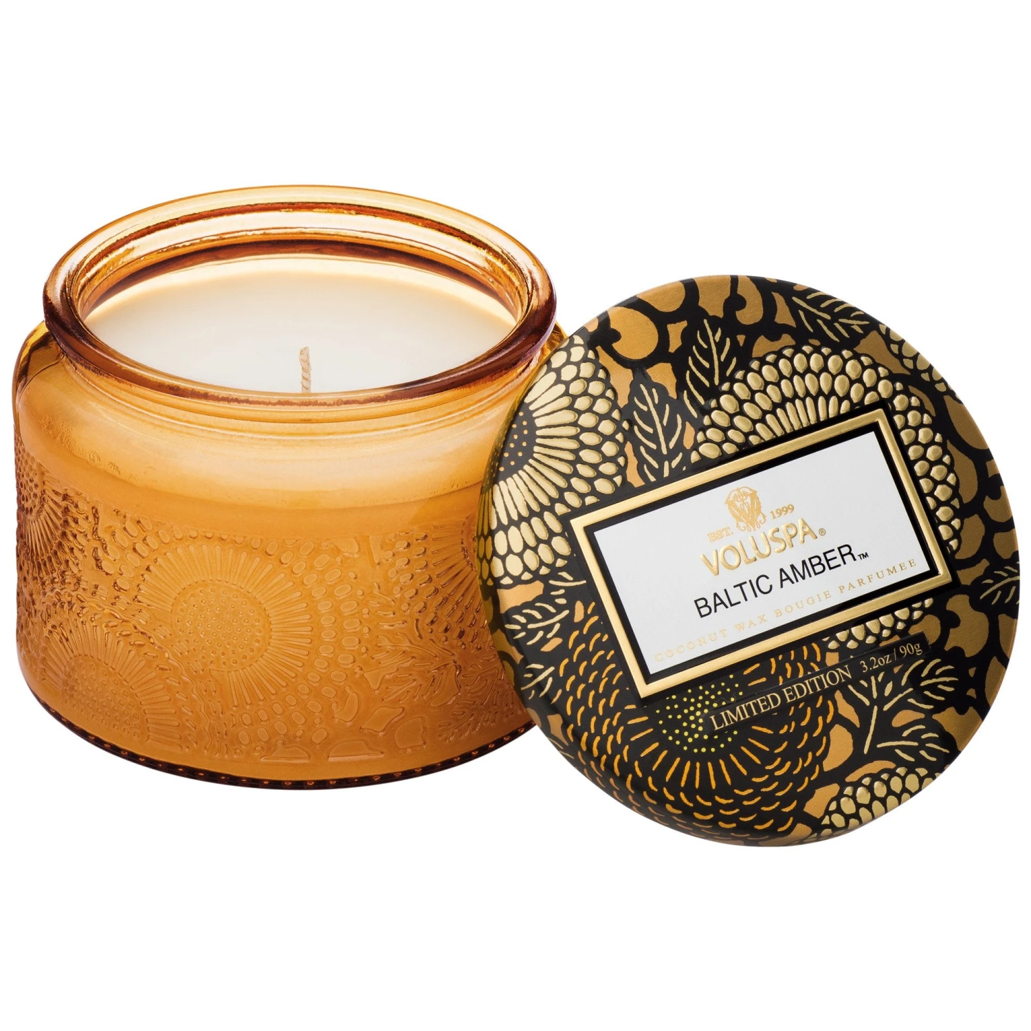 Voluspa Baltic Amber - Petite Jar Candle 4 Voluspa Baltic Amber - Petite Jar Candle - Image 2