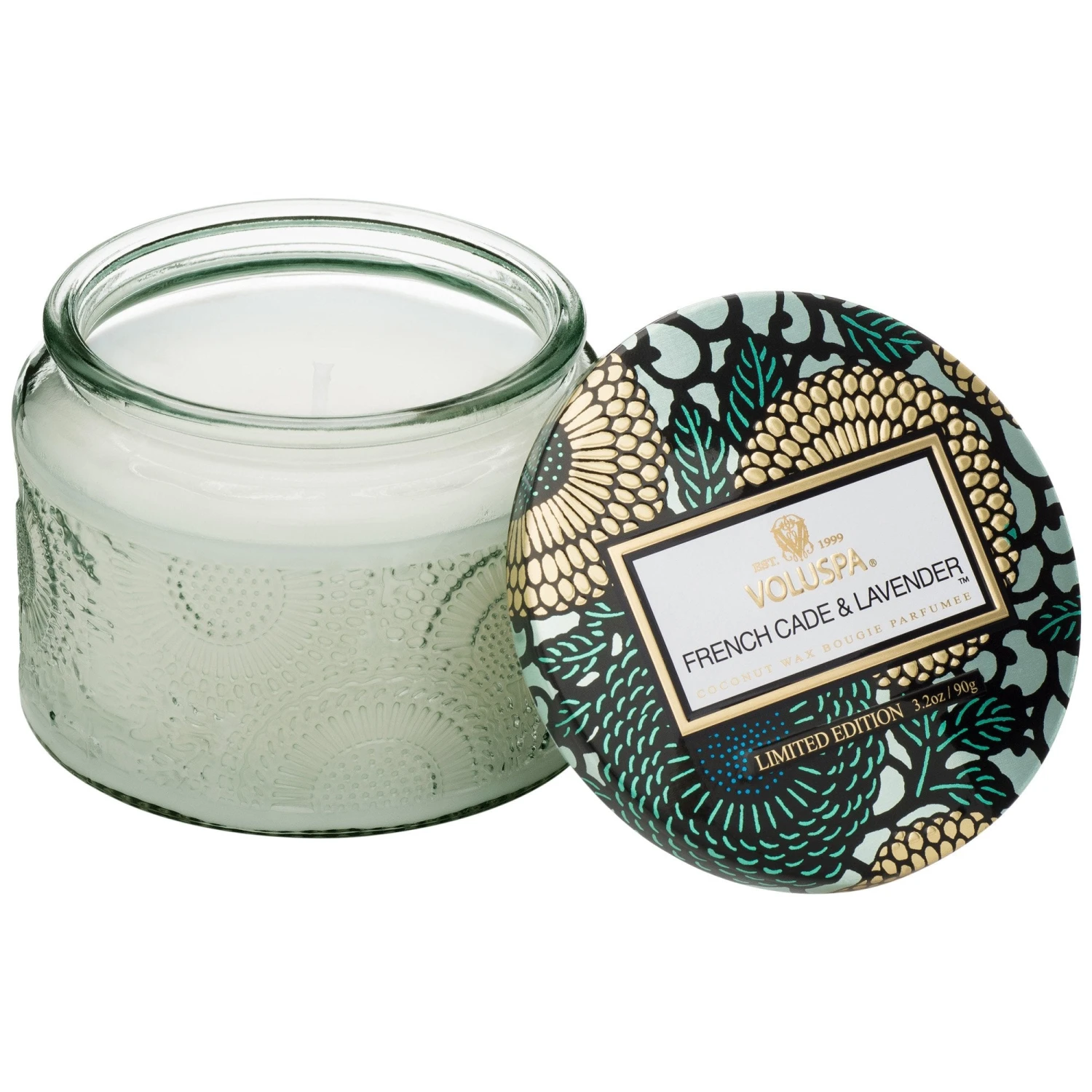 Voluspa French Cade Lavender - Petite Jar Candle 4 Voluspa French Cade Lavender - Petite Jar Candle - Image 2