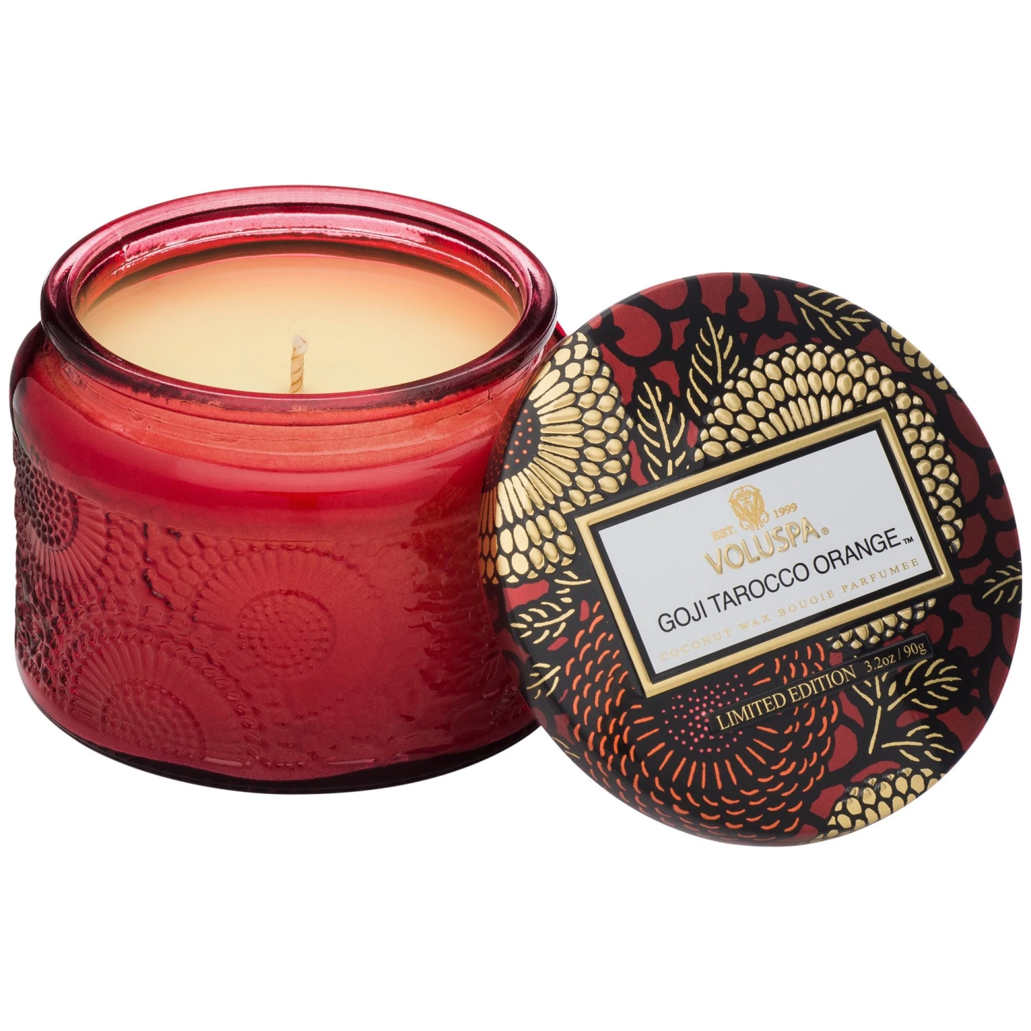 Voluspa Goji Tarocco Orange - Petite Jar Candle 4 Voluspa Goji Tarocco Orange - Petite Jar Candle - Image 2