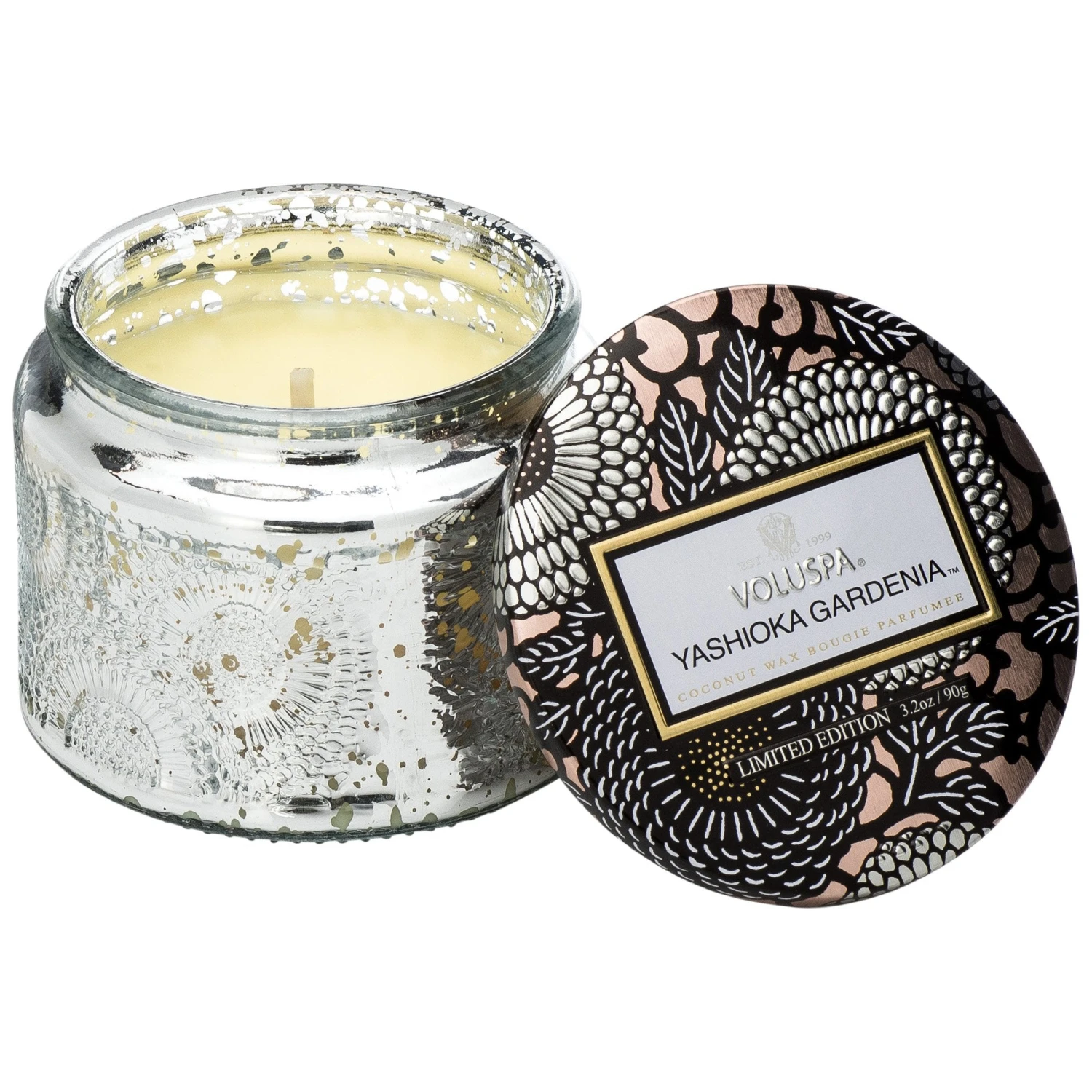 Voluspa Yashioka Gardenia - Petite Jar Candle 4 Voluspa Yashioka Gardenia - Petite Jar Candle - Image 2