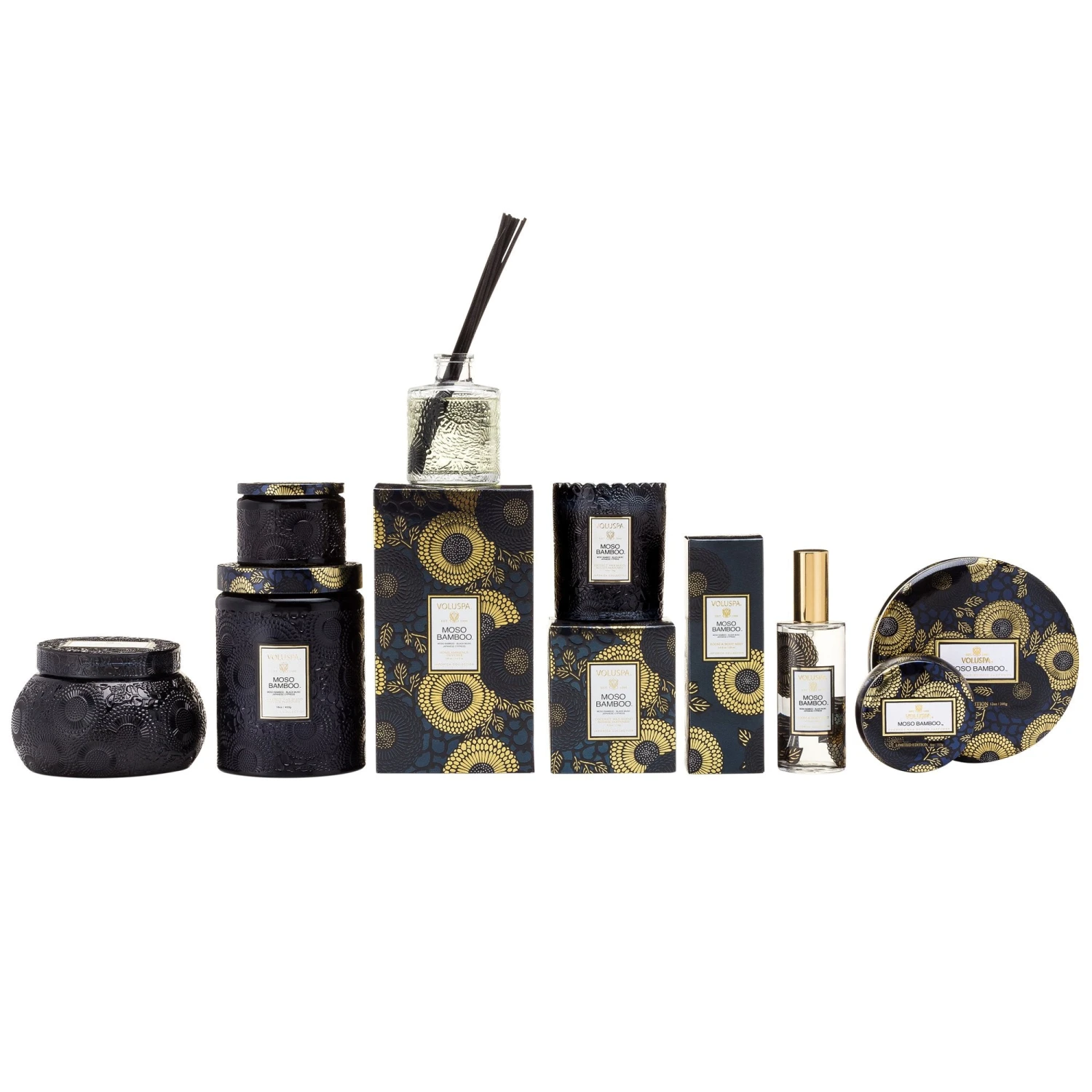 Voluspa Moso Bamboo - Mini Tin Candle 4 Voluspa Moso Bamboo - Mini Tin Candle - Image 2