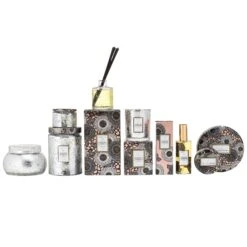 Voluspa Yashioka Gardenia - Petite Jar Candle 7 Voluspa Yashioka Gardenia - Petite Jar Candle -Voluspa petite embossed glass jar candle yashioka gardenia 1 f252