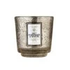 Voluspa Gilt Pomander & Hinoki - Seasonal Petite Pedestal Candle 1 Voluspa Gilt Pomander & Hinoki - Seasonal Petite Pedestal Candle -Voluspa petite embossed glass pedestal candle gilt pomander hinoki 3 d414