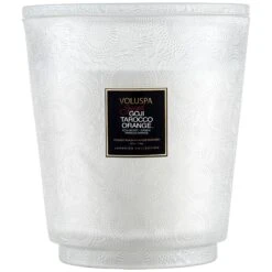 Voluspa Spiced Goji Tarocco Orange - 5 Wick Hearth Candle