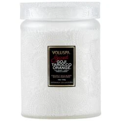 Voluspa Spiced Goji Tarocco Orange - Large Jar Candle
