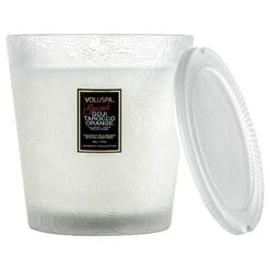 Voluspa Spiced Goji Tarocco Orange - 3 Wick Hearth Candle